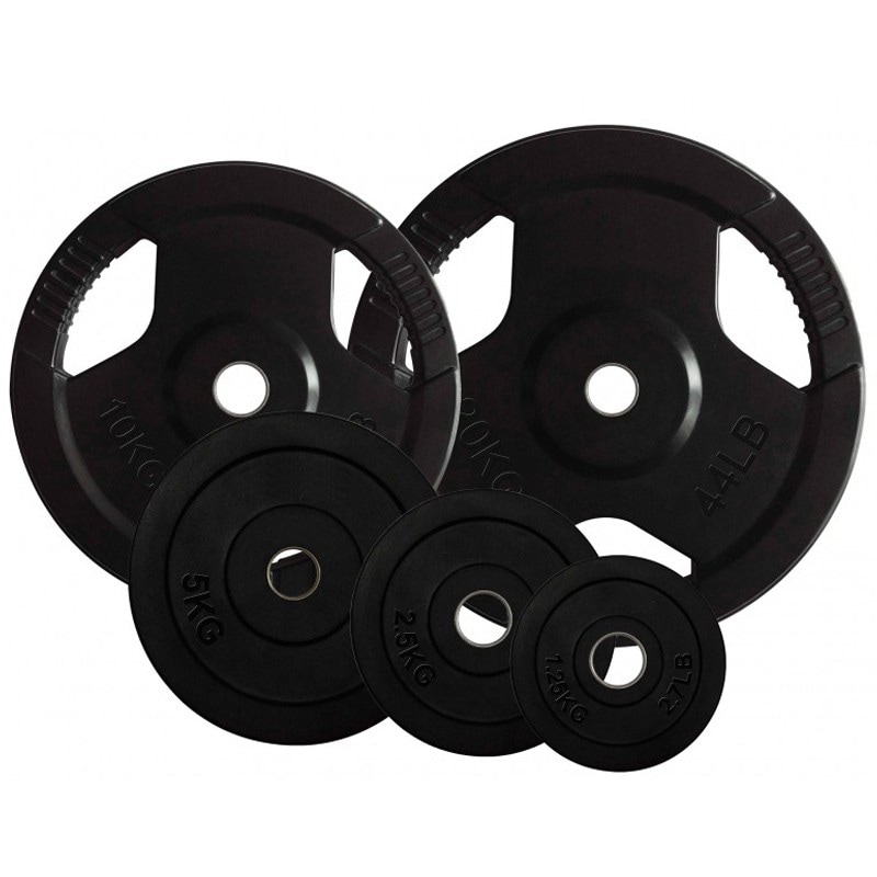 SETTI 2 x Kumikyllästetty painolevy 50 mm 5–25 kg