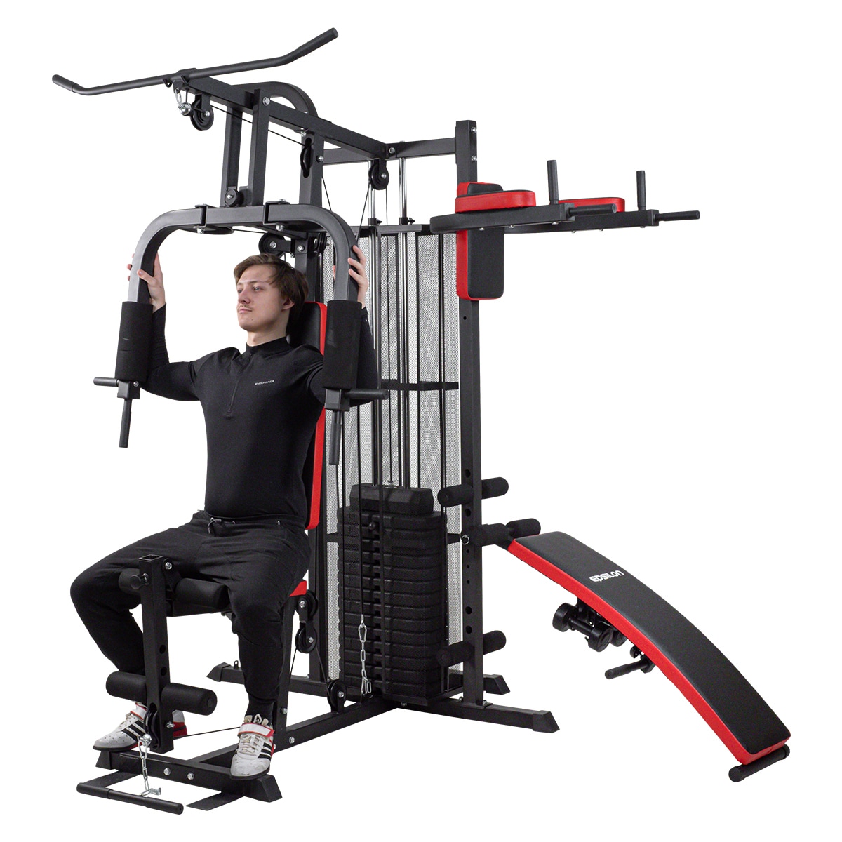 Kotikuntokeskus Multigym 5000 - 100 kg vikter