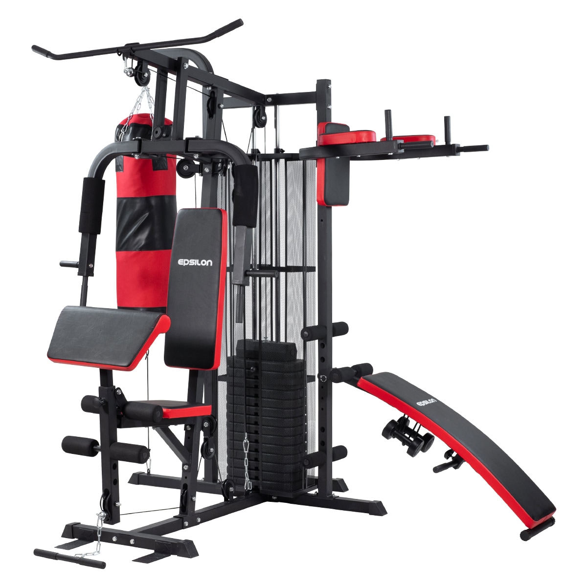 Kotikuntokeskus Multigym 8000 - 100 kg vikter