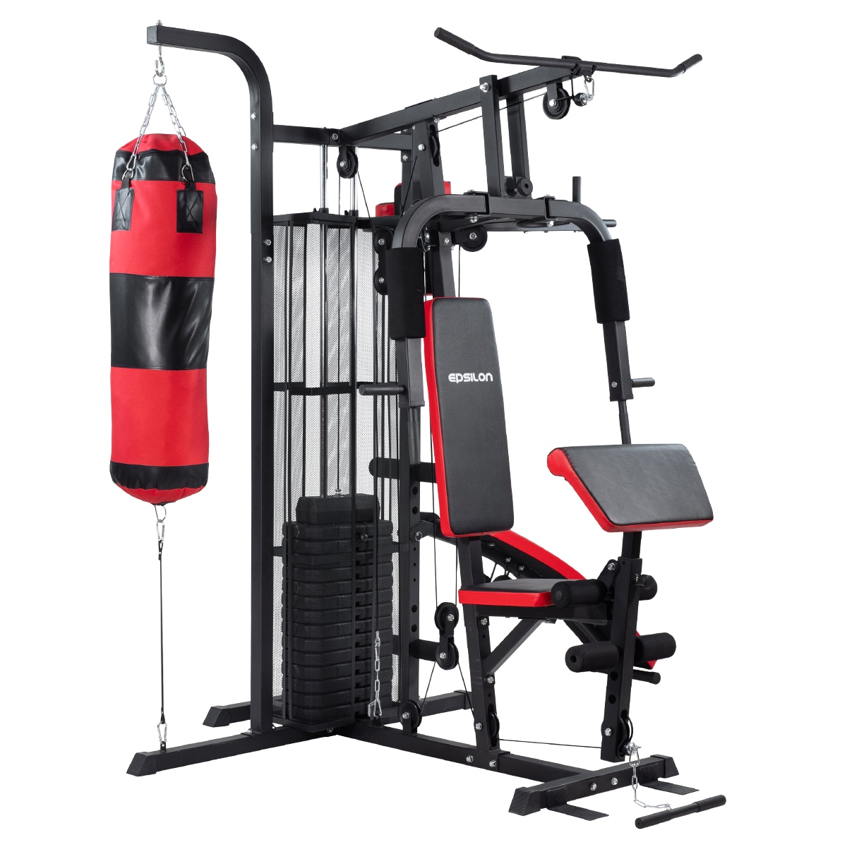 Kotikuntokeskus Multigym 8000 - 100 kg vikter