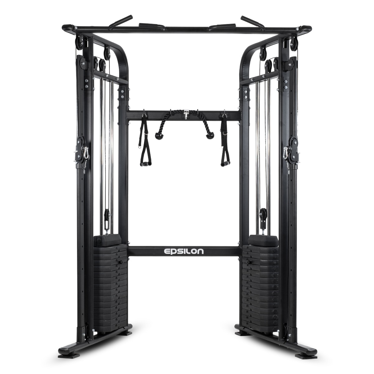 Kotikuntosali Cable Cross – 2 x 75 kg painoja