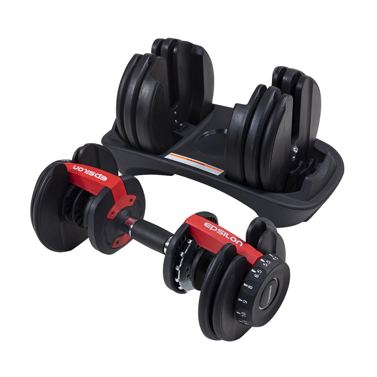 2 kpl säädettävät käsipainot, 2,5–24 kg